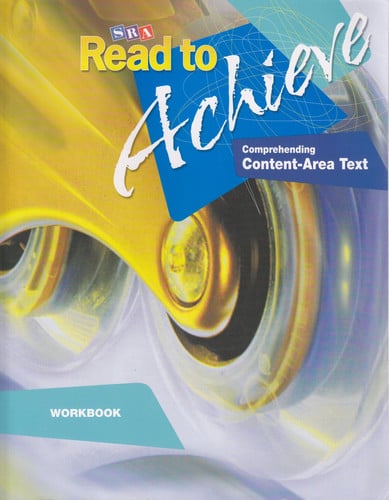 Read to Achieve: Comprehending Content Area Text, Workbook Comprehending Content Area Text Workbook