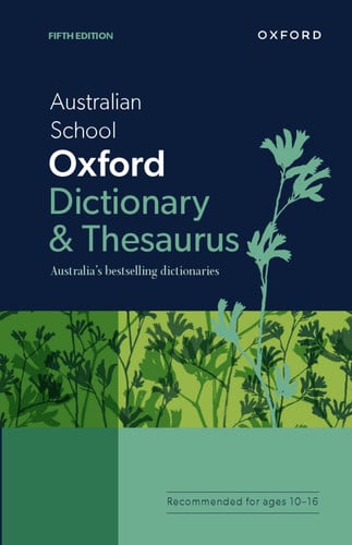 Australian School Dictionary and Thesaurus