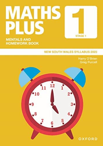 Maths Plus NSW Curriculum Mentals and Homework Book Year 1