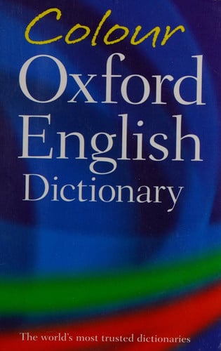 Colour Oxford English Dictionary