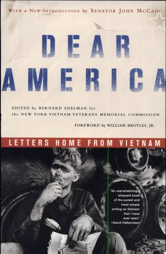 Dear America Letters Home From Vietnam