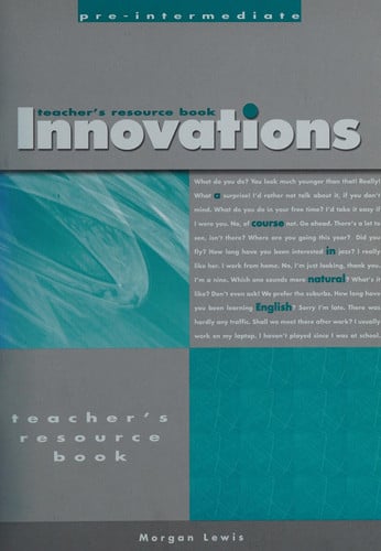 Teacher's Photocopiable Resouce Book for Innovations Pre-Intermediate: a Course in Natural English