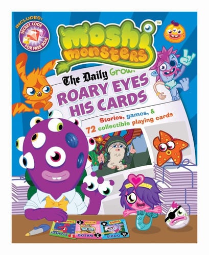 Moshi Monsters: Roary Eyes His Cards! Stories, Games, & 72 Collectible Playing Cards