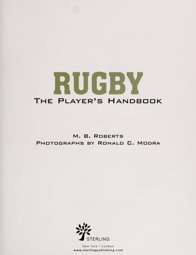 Rugby The Player's Handbook