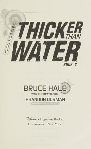 School for SPIES Book 2 Thicker Than Water