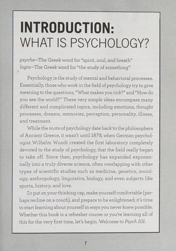 Psych 101 Psychology Facts, Basics, Statistics, Tests, and More!