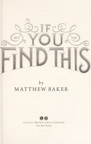 If You Find this