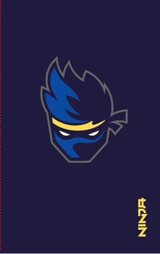 Ninja Notebook Notebook with Stickers and Tips to Improve Your E-Game