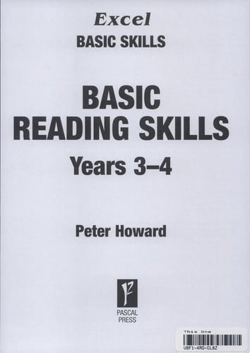 Basic Reading Skills Years 3-4