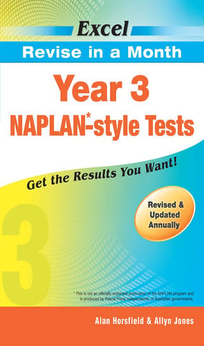 Revise in a Month Year Three NAPLAN-style Tests