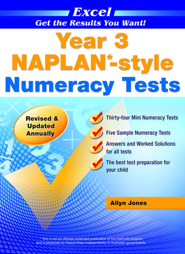 Year 3 NAPLAN*-style Numeracy Tests