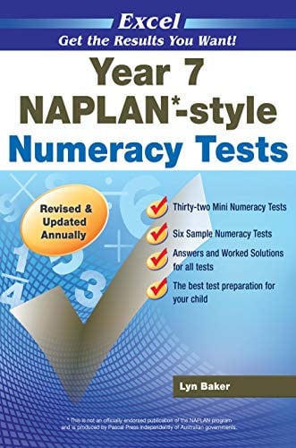 Year 7 Naplan-style Numeracy Tests