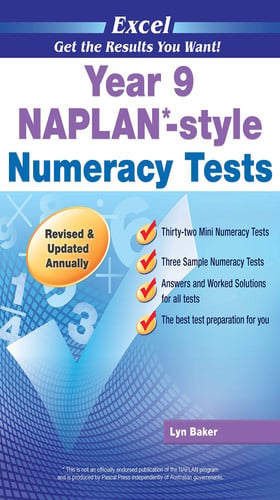 Year 9 Naplan-style Numeracy Tests