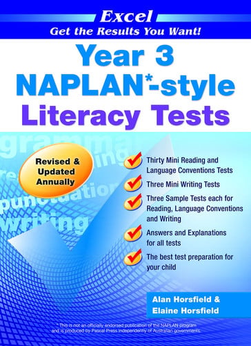 Year 3 NAPLAN*-style Literacy Tests