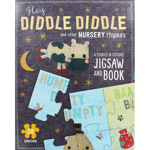 Hey Diddle Diddle and Other Nursery Rhymes A Stories-in-stiches Jigsaw and Book