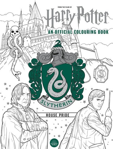 Harry Potter: Slytherin House Pride The Official Colouring Book