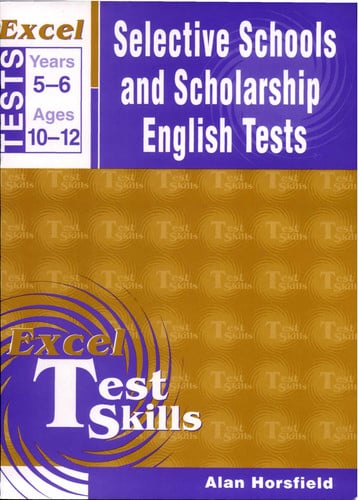 Excel Selective Schools and Scholarship English Tests