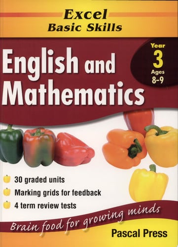 Excel Basic Skills Homework Book English and Mathematics