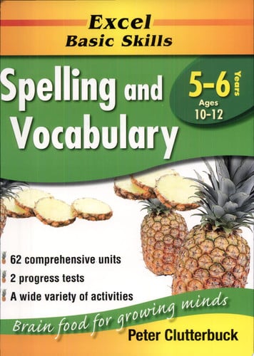 Excel Basic Skills Spelling and Vocabulary