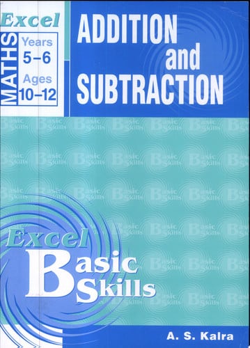 Excel Basic Skills Homework Book Addition and Subtraction